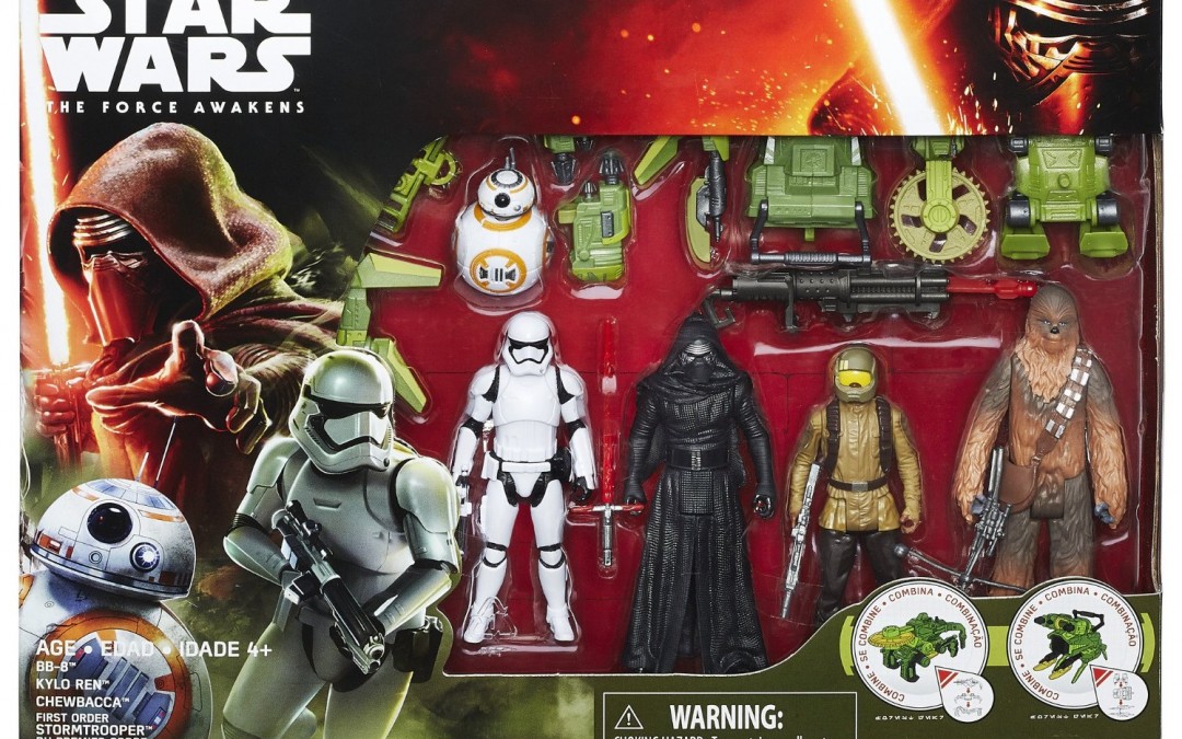 New Force Awakens 3.75" figure Armor-Up Forest Mission 5-pack set in stock on Walmart