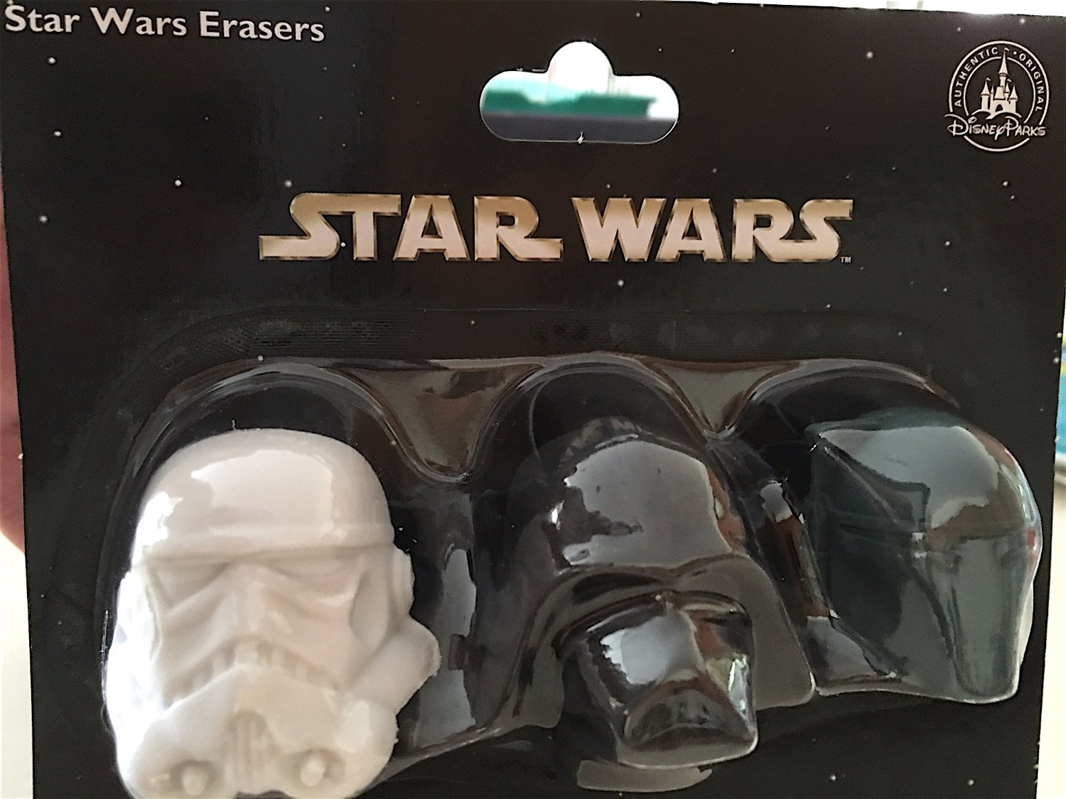 Star Wars themed erasers
