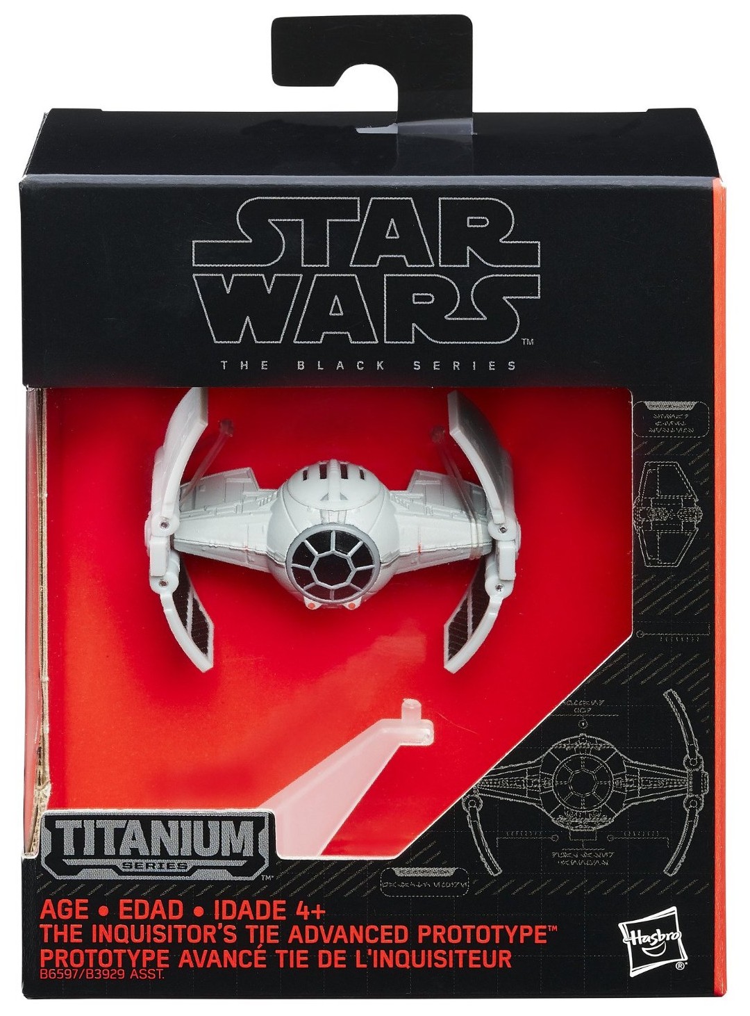 BS Titanium Series Inquisitor Tie Fighter 1