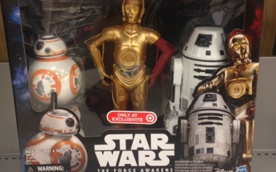New exclusive 12" Droid 3-Pack now available in the US, price revealed
