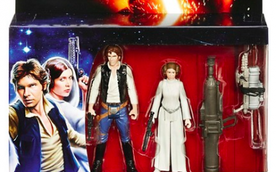 New 3.75" Han and Leia (A New Hope) figure 2-pack available on Walmart.com