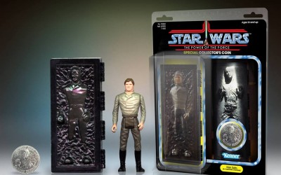 New Jumbo Han Solo in Carbonite Chamber action figure available for pre-order