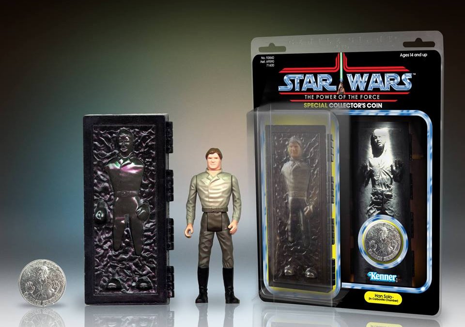 New Jumbo Han Solo in Carbonite Chamber action figure available for pre-order