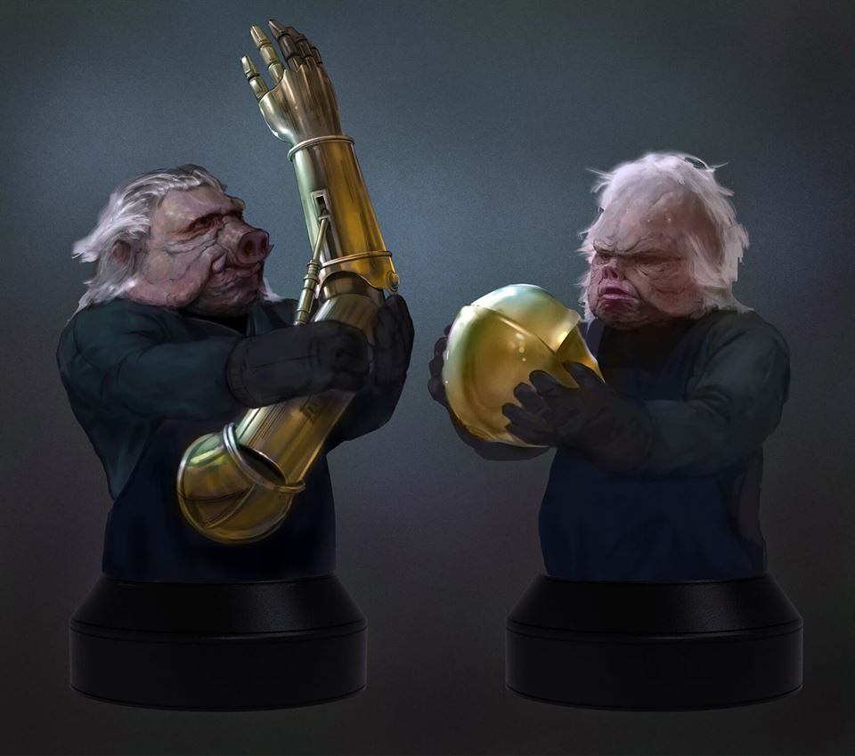 Ugnaught 2-Pack Mini Bust Set