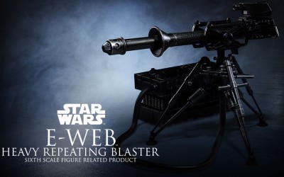 New 1/6th scale Star Wars E-Web Heavy Repeating Blaster available for pre-order