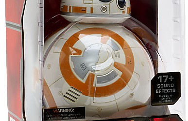 New 9 1/2" Talking BB-8 action figure available on Walmart.com