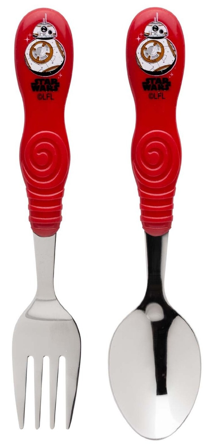 BB-8 Children's Stainless Steel and Plastic Silverware