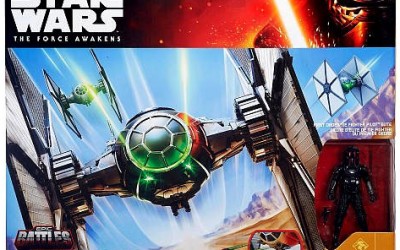 First Order Special Forces Tie Fighter Epic Battles vehicle toy available on Walmart.com
