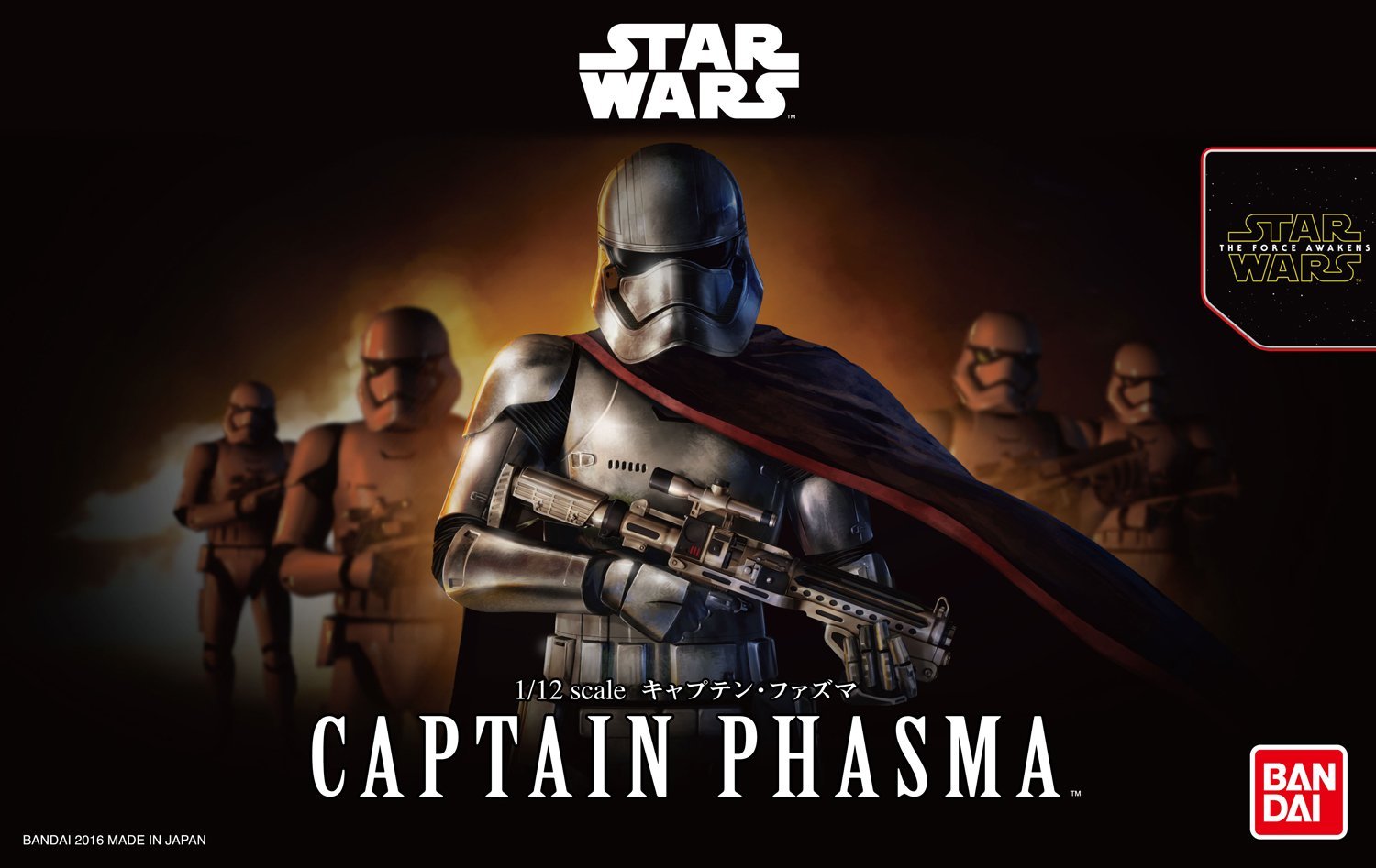 1/12th Captain Phasma Character Model Kit 1