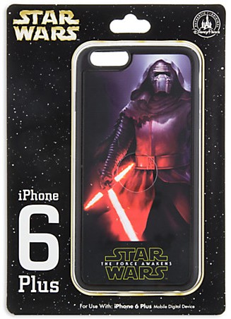 New Force Awakens Kylo Ren iPhone 6 Plus case available on DisneyStore.com