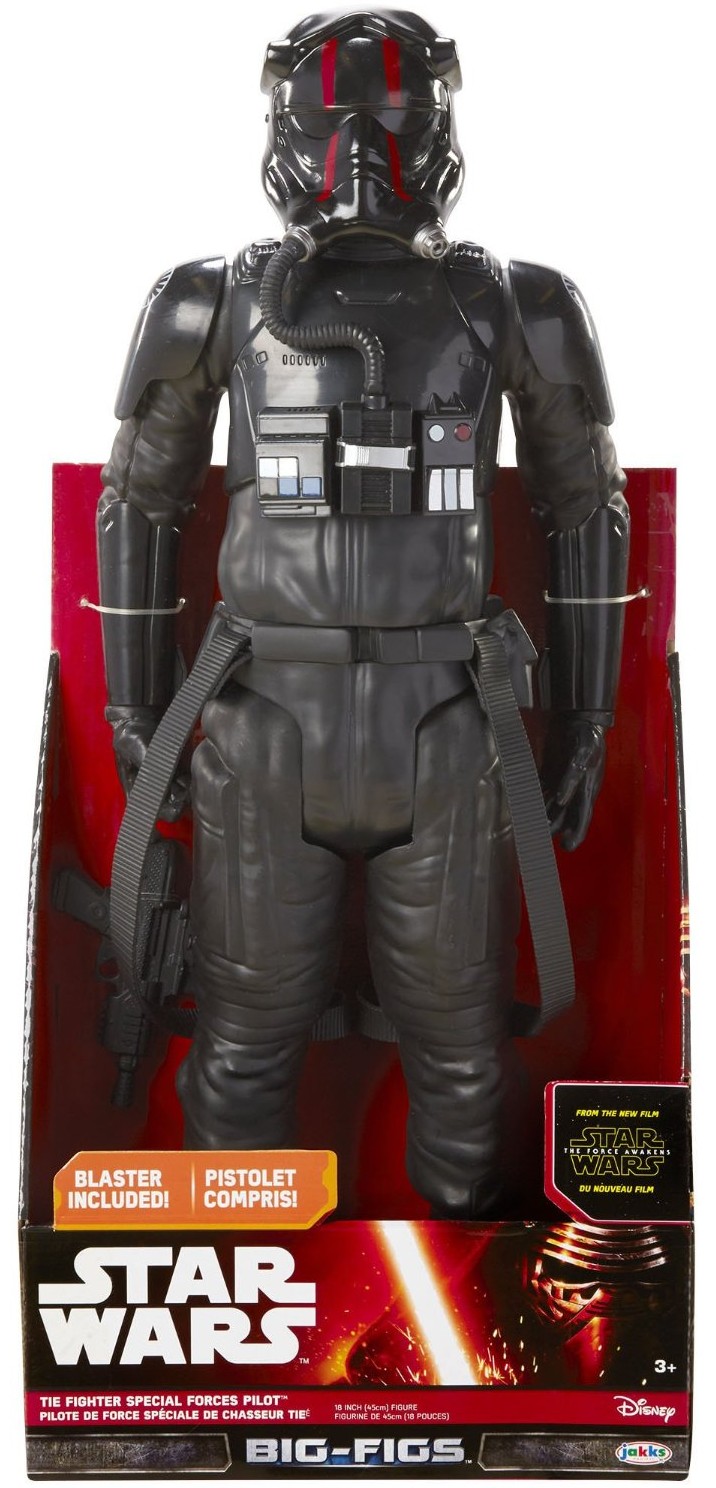 18" FO Elite Forces Tie Fighter Pilot figure 1
