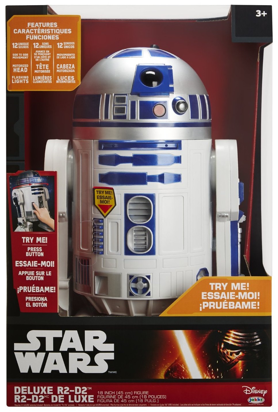 18" Talking R2-D2 figure 1