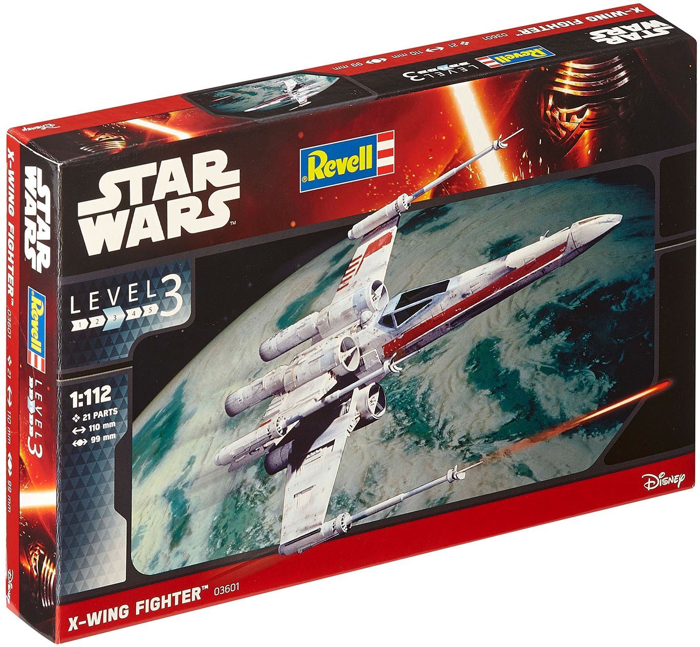 Level 3 RA X-Wing Fighter Plastic Model Kit