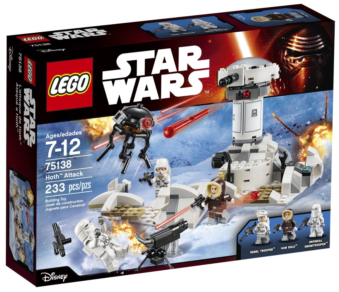 Lego Star Wars Hoth Attack Set 1