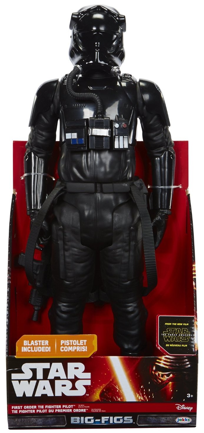 18" FO Tie Fighter pilot figure 1