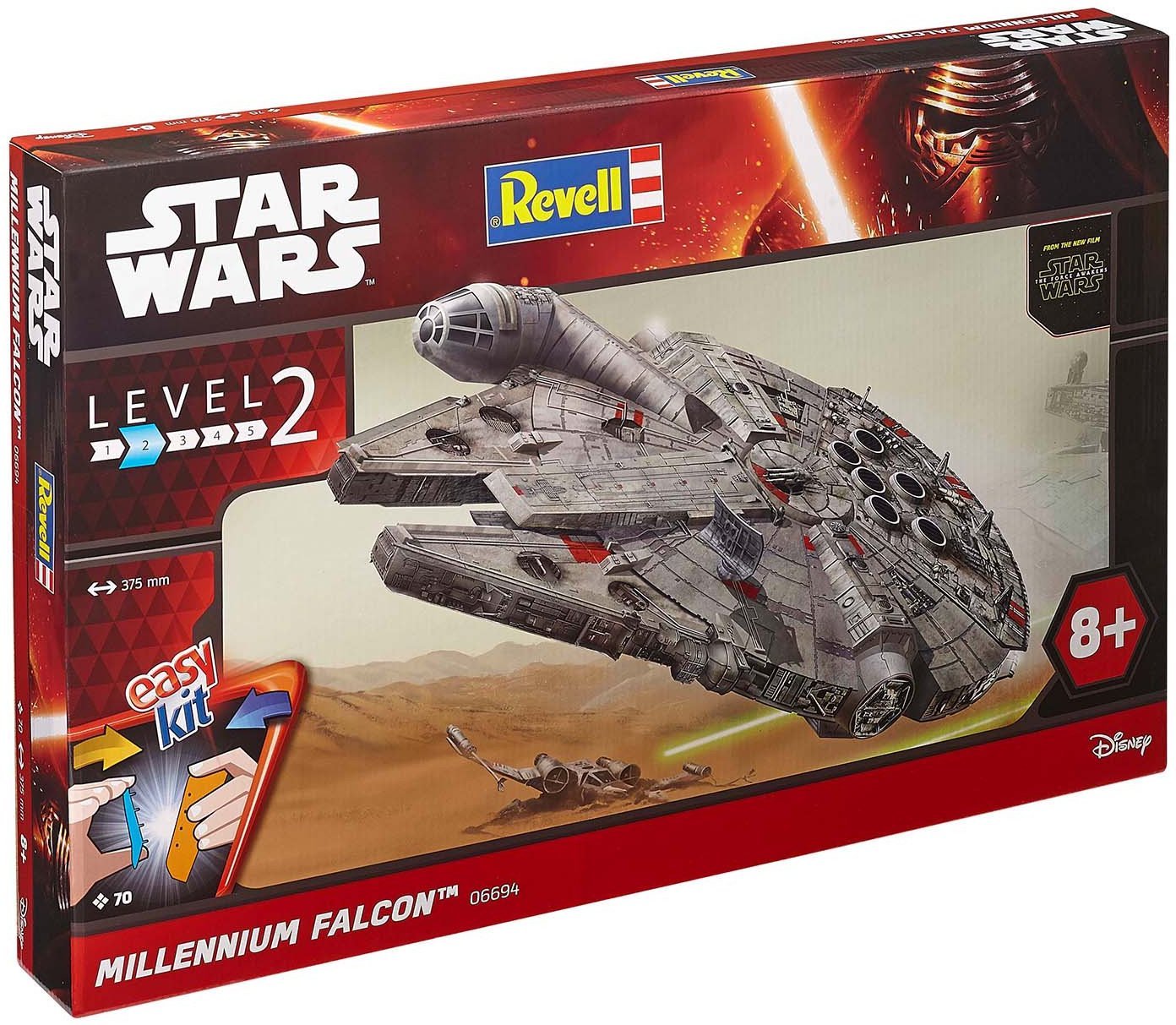 Level 2 Millennium Flacon Plastic Model Kit 1