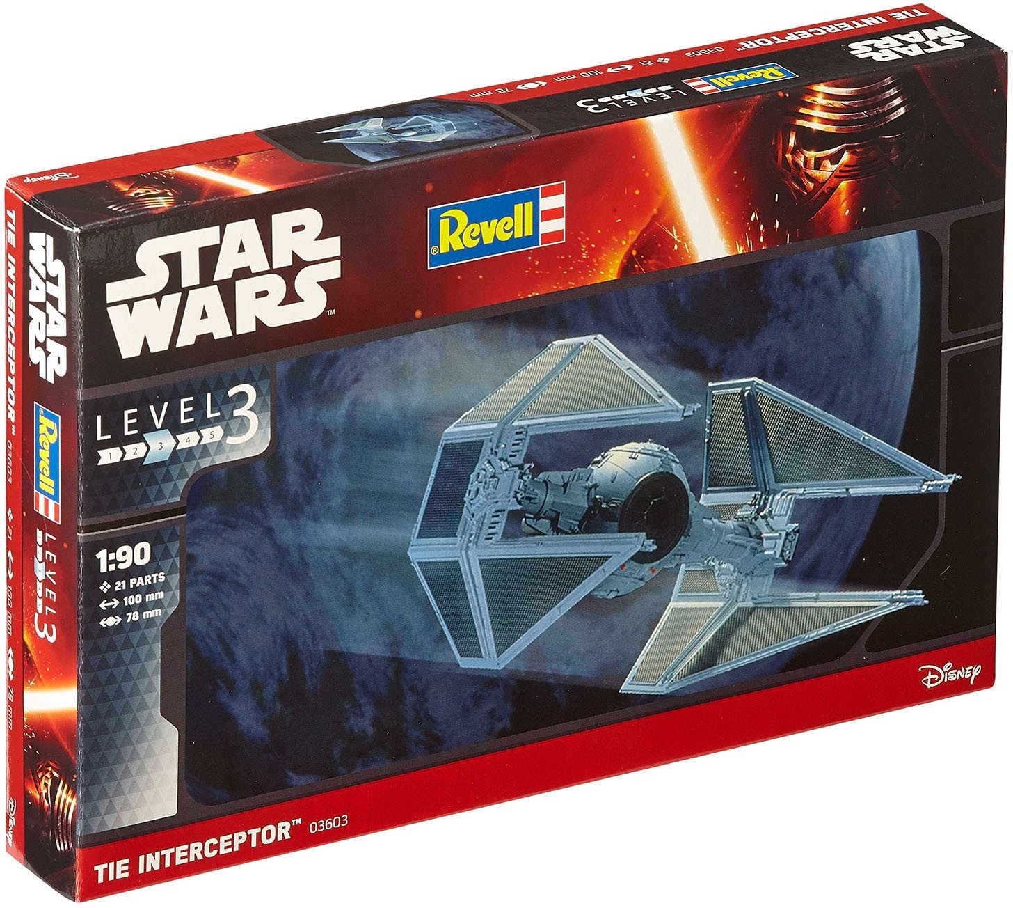 Level 3 Tie Intercepter Plastic Model Kit