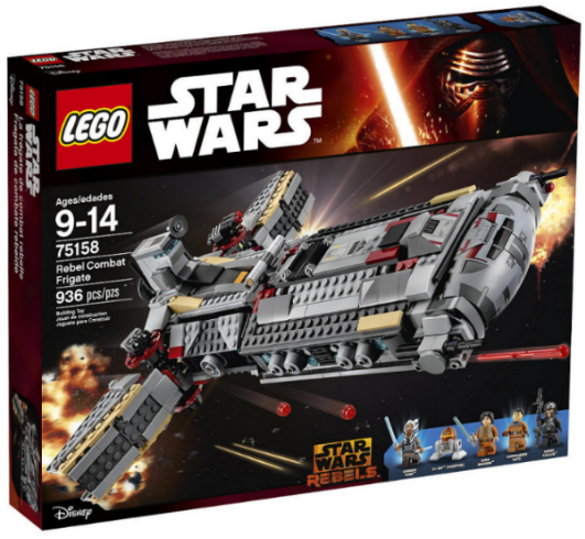 New Lego set Rebel Combat Frigate has been revealed!