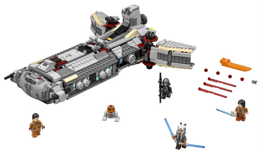 lego rebel medical frigate