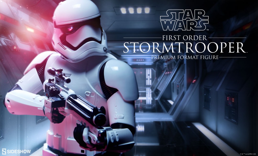 New Force Awakens Premium Format First Order Stormtrooper figure coming ...