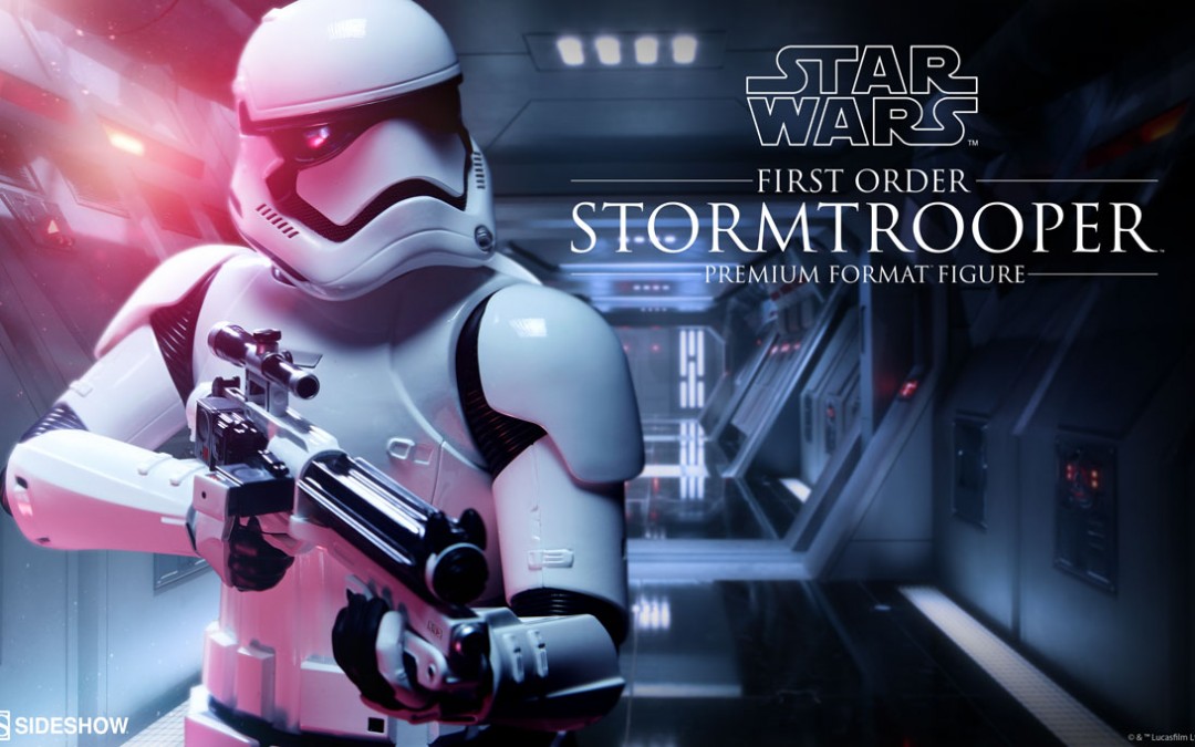 New Force Awakens Premium Format First Order Stormtrooper figure coming soon