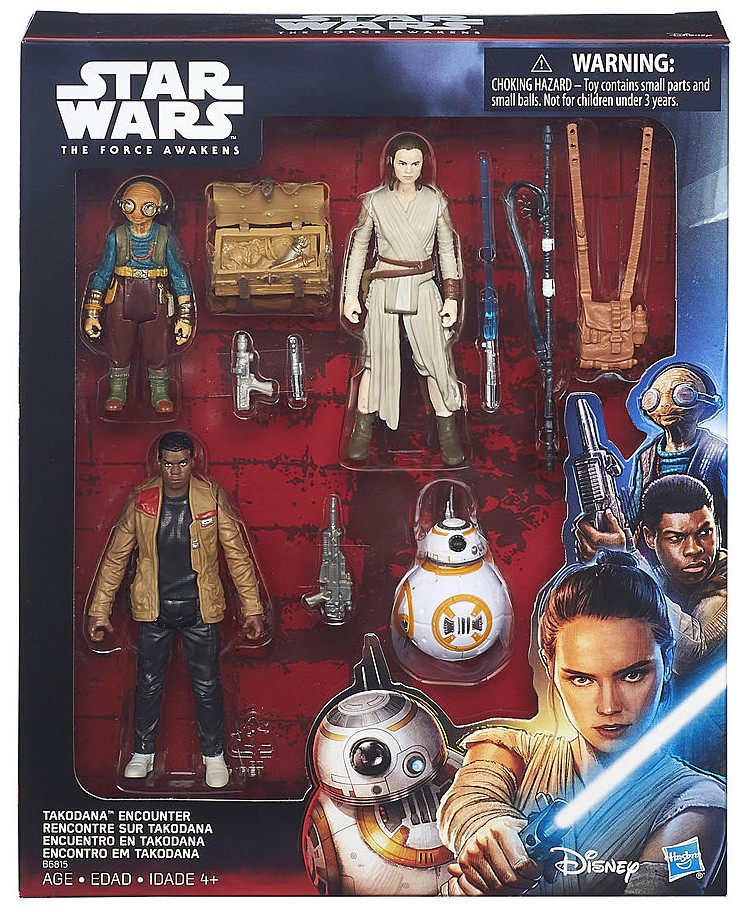 Takodana Encounter action figure set now in stock on