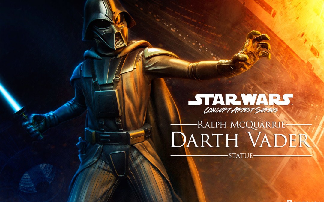 New exclusive Ralph McQuarrie Darth Vader figure statue available for pre-order