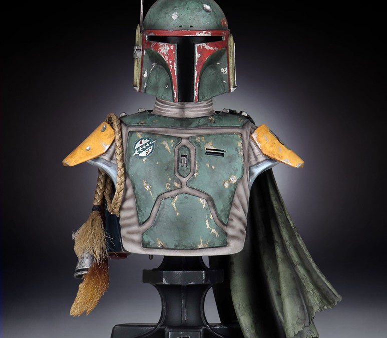 New Classic Mini Bust of Boba Fett available for pre-order on Gentlegiantltd.com