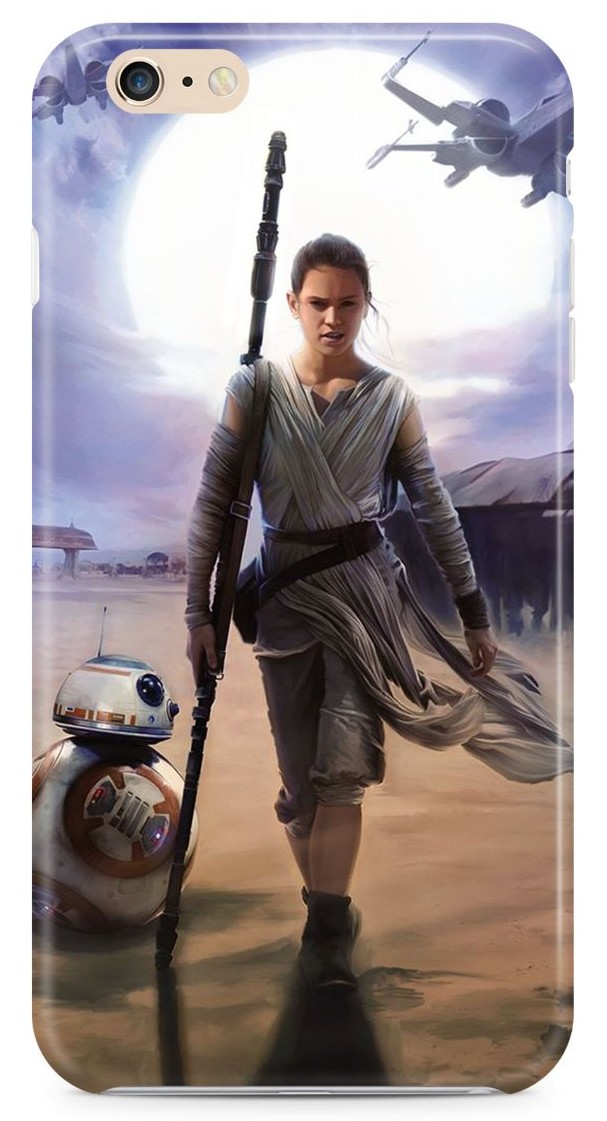 Rey and BB-8 iPhone 6 Hard Case