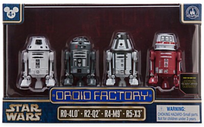 New Force Awakens Droid Factory action figure boxed set available on Walmart.com