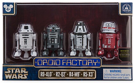 New Force Awakens Droid Factory action figure boxed set available on Walmart.com