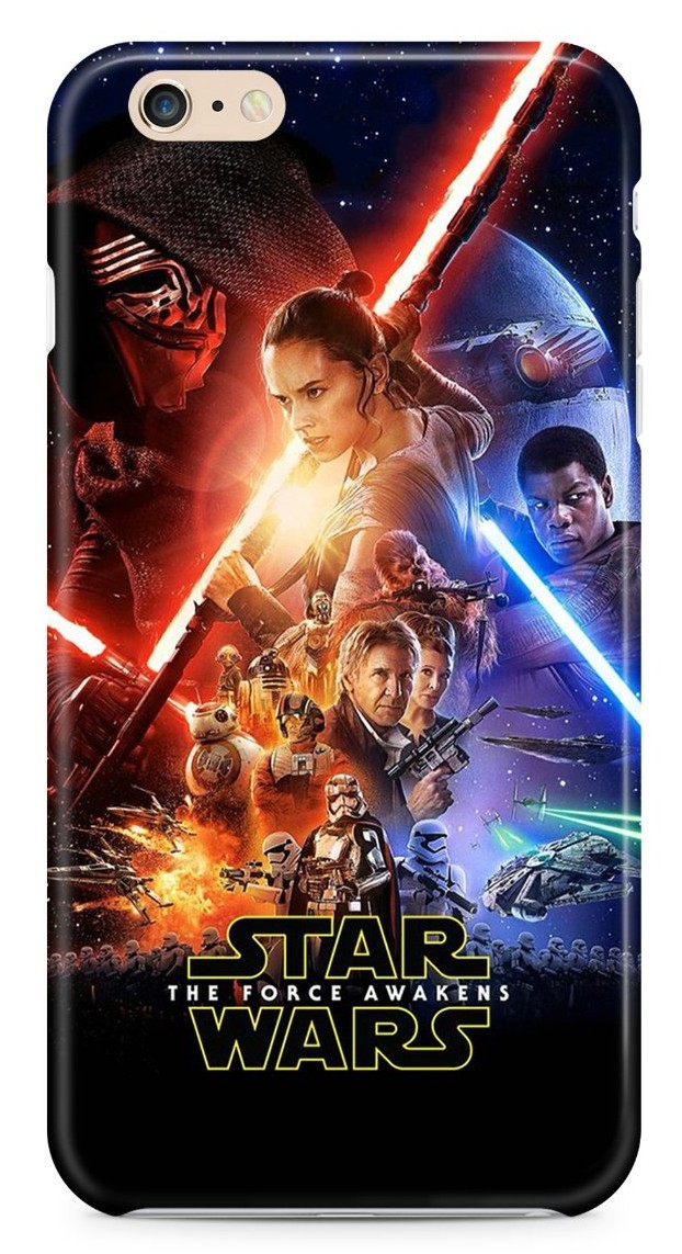 Force Awakens Characters iPhone 6 Hard Case