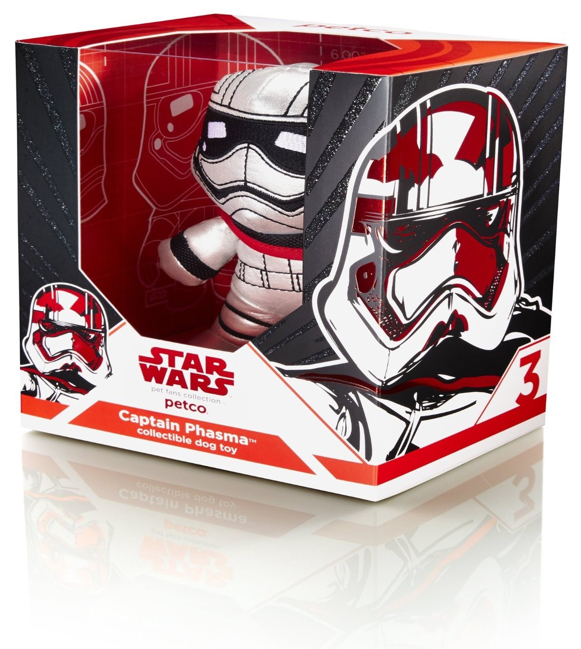 FA LE Captain Phasma dog toy