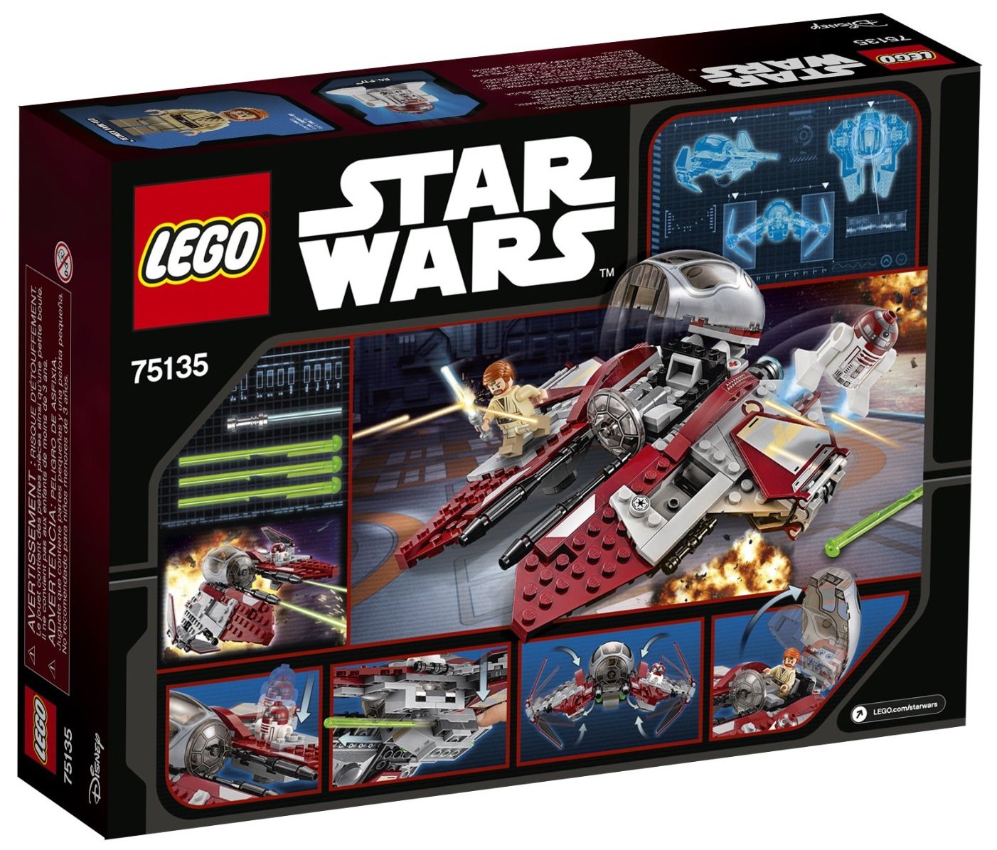 Obi-Wan's Jedi Interceptor Lego set 2