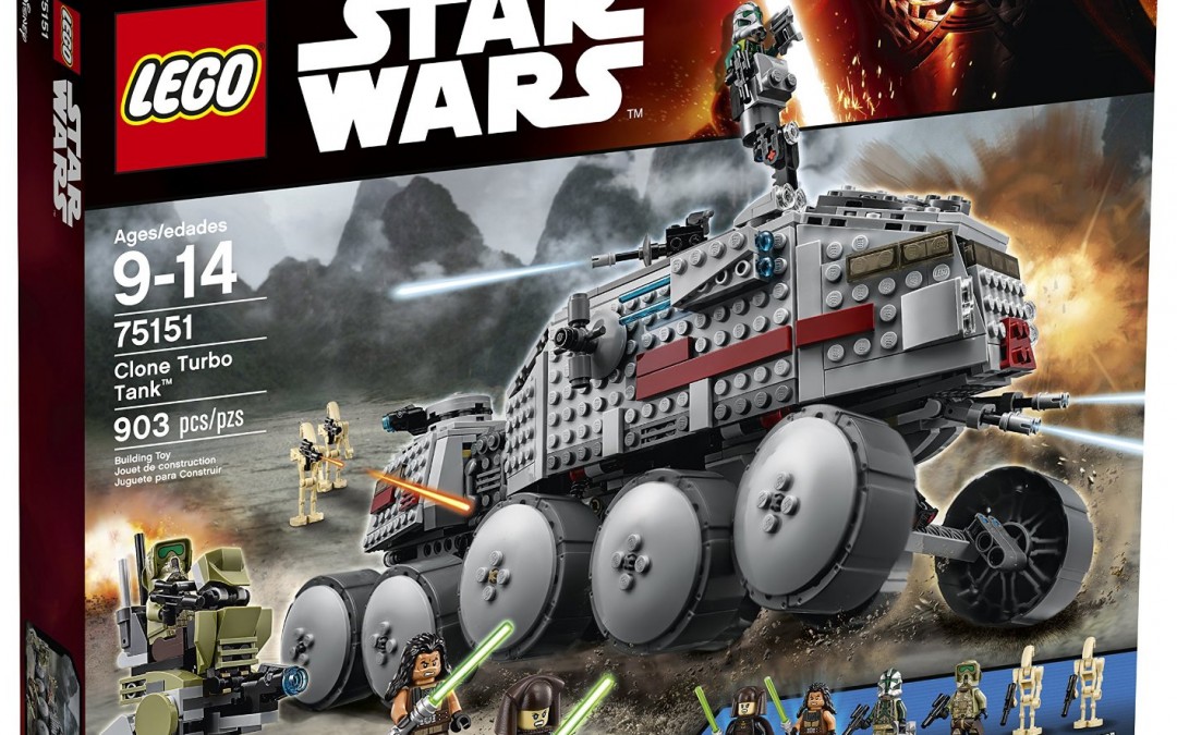 Star Wars Rebels, The Force Awakens, the Clone Wars, and The Freemaker Adventures Lego sets