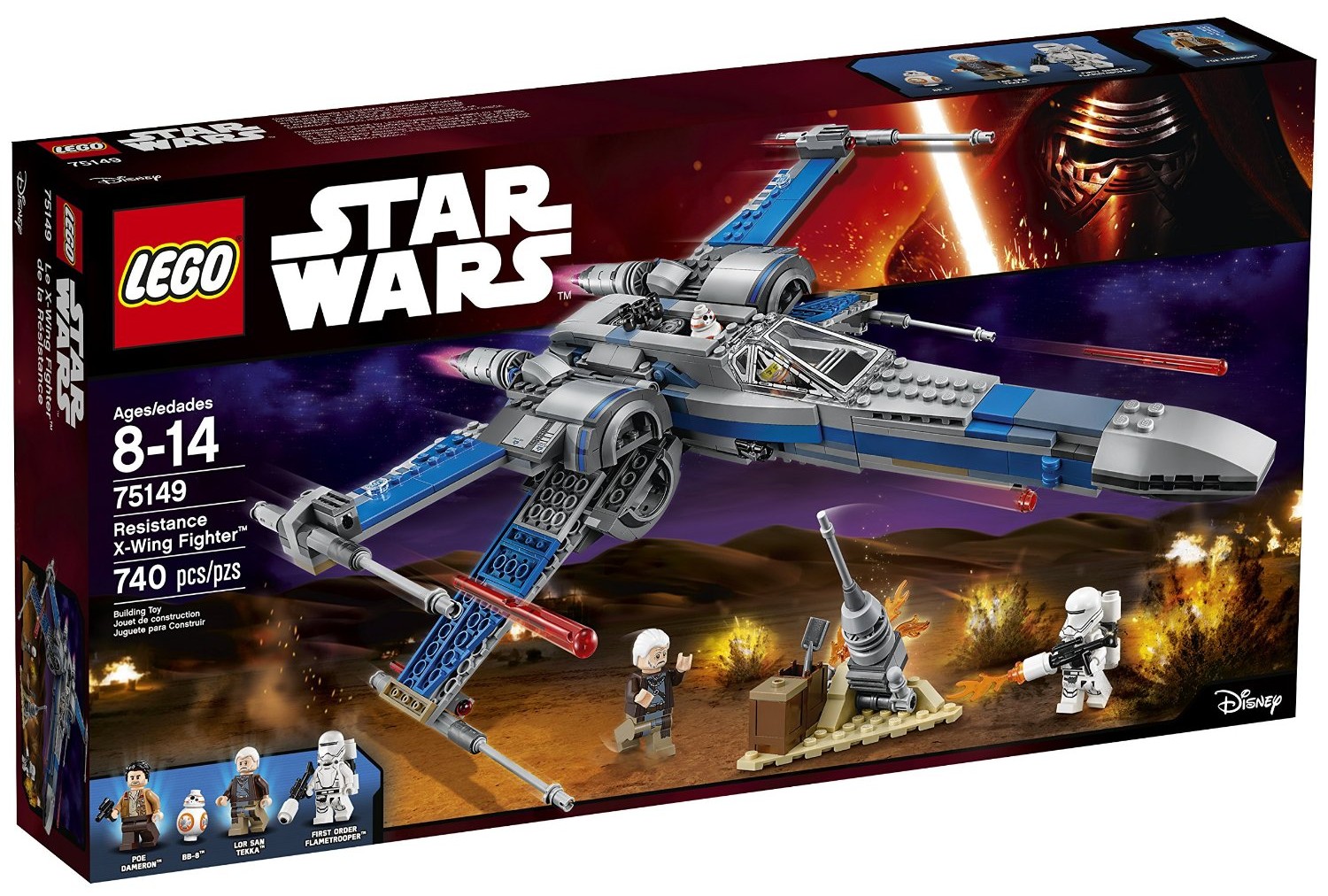 Resistance X-Wing Fighter Lego Set 1