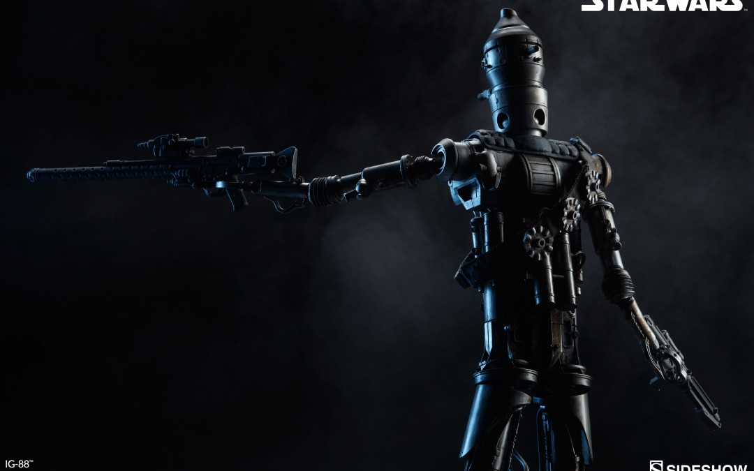 Pre-Order for the 1/6th Action Figure of IG-88 the Bounty Hunter Assassin Droid has begun