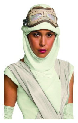 Rey's eye goggles mask with hood included