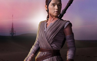 Brand new mini bust of Rey available for pre-order!