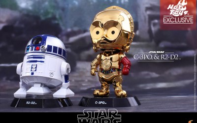 Brand new Force Awakens R2-D2 and C-3PO Cosplay Bobble Head collectable set revealed!