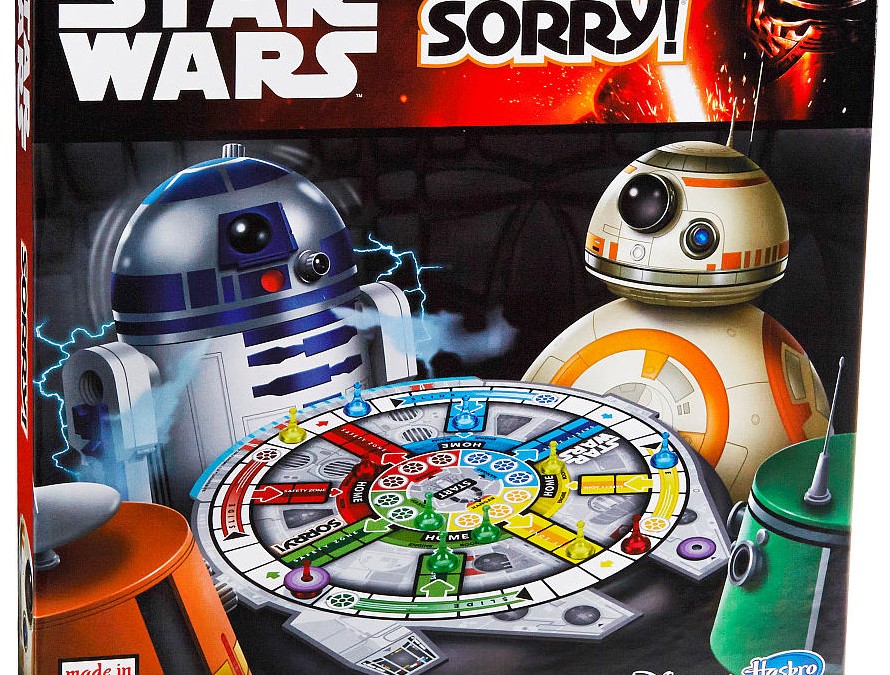 New exclusive Star Wars "Sorry! Board Game" available on Toys 'R' Us.com