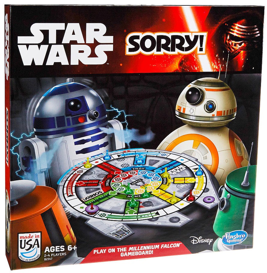 Star Wars "Sorry! Board Game" 1