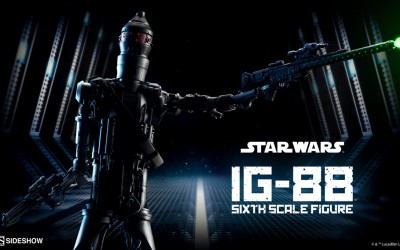 New 1/6th scale action figure of IG-88 the assassin droid (also bounty hunter) is coming soon