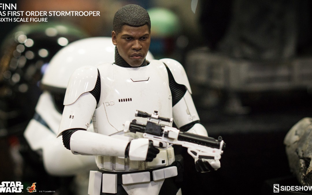 New Force Awakens 1/6th scale figure of Finn in his Stormtrooper armor from Hot Toys coming soon!