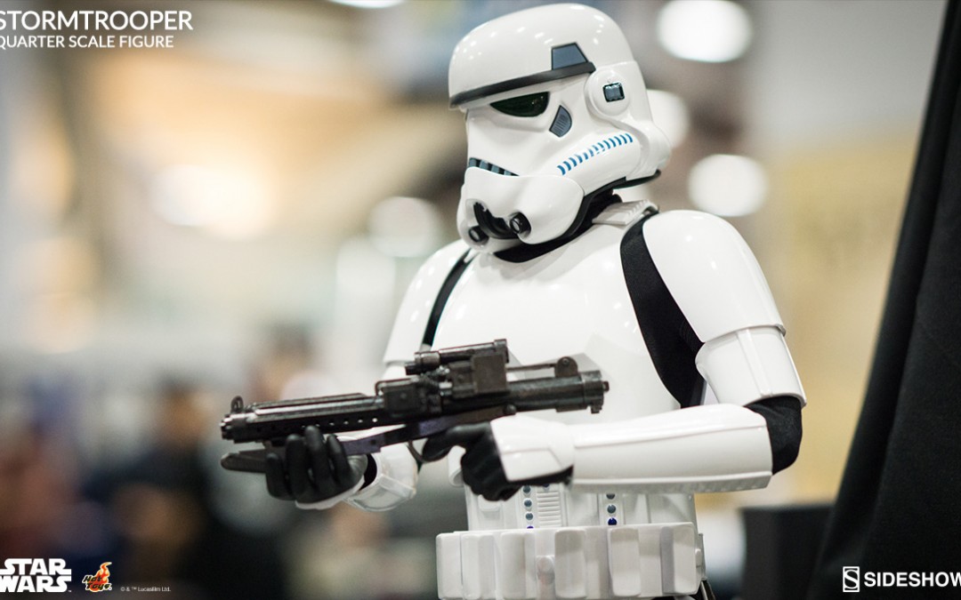 Brand new Imperial Stormtrooper quarter scale figure from Hot Toys coming soon!