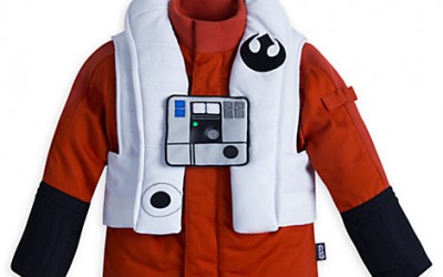 New Force Awakens Poe Dameron Premium Costume Jacket for kids debuts on DisneyStore.com