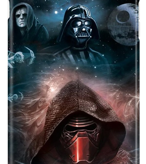 New Star Wars iPhone 6 Hard Case of Kylo Ren, Vader, and Darth Sidious in stock on Amazon