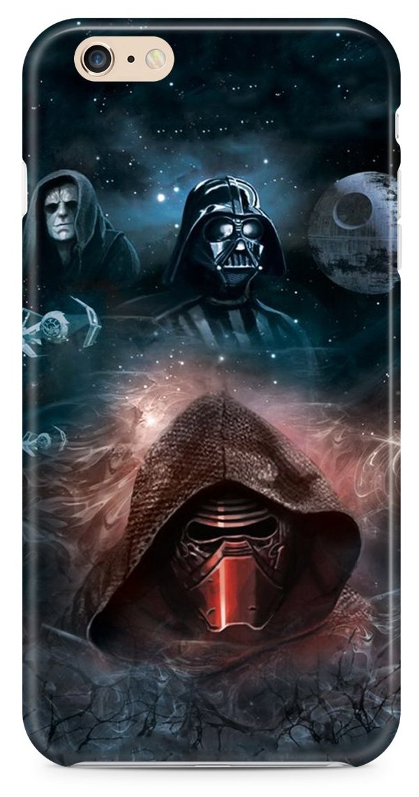 Kylo Ren, Darth Vader, and Darth Sidious iPhone 6 Hard Case