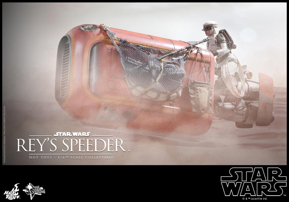 Rey's Jakku Land Speeder preview