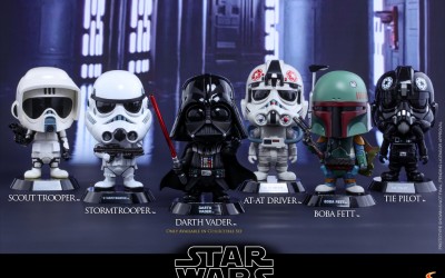 Brand new Star Wars Cosbaby Bobble-Head Series from Hot Toys revealed!
